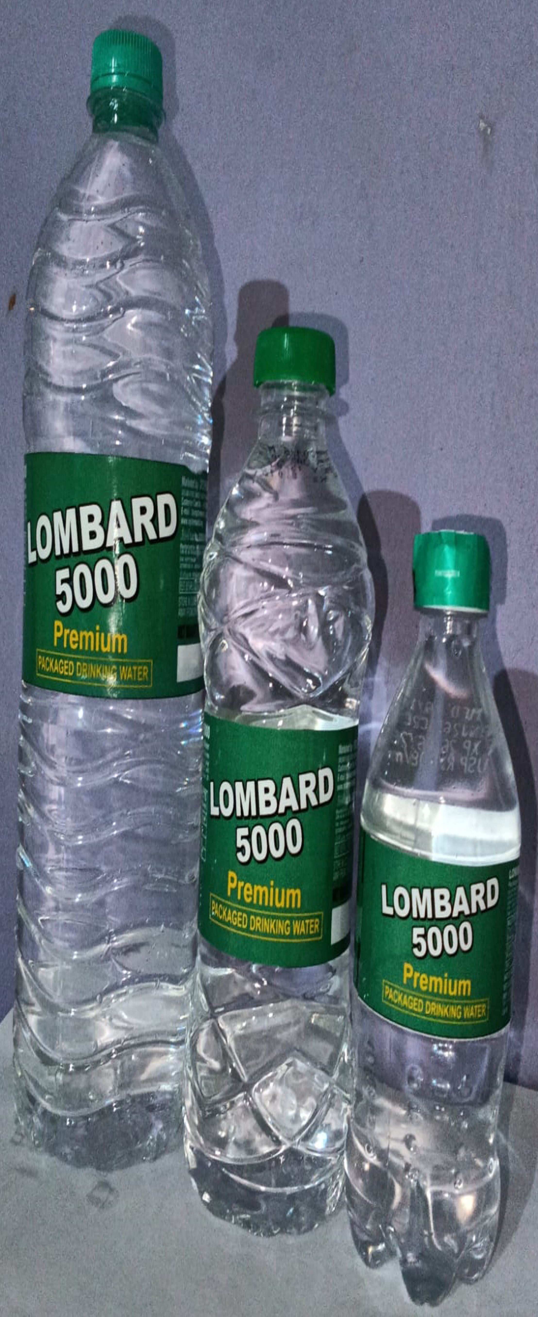 LOMBARD 5000 PREMIUM PACKAGED DRINKING WATER